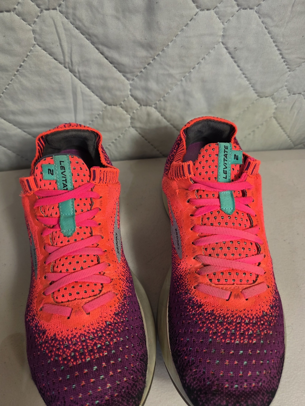 Brooks Levitate 2 Women's Running Shoes  Sneakers Sz US 9.5 Pink - Picture 5 of 10